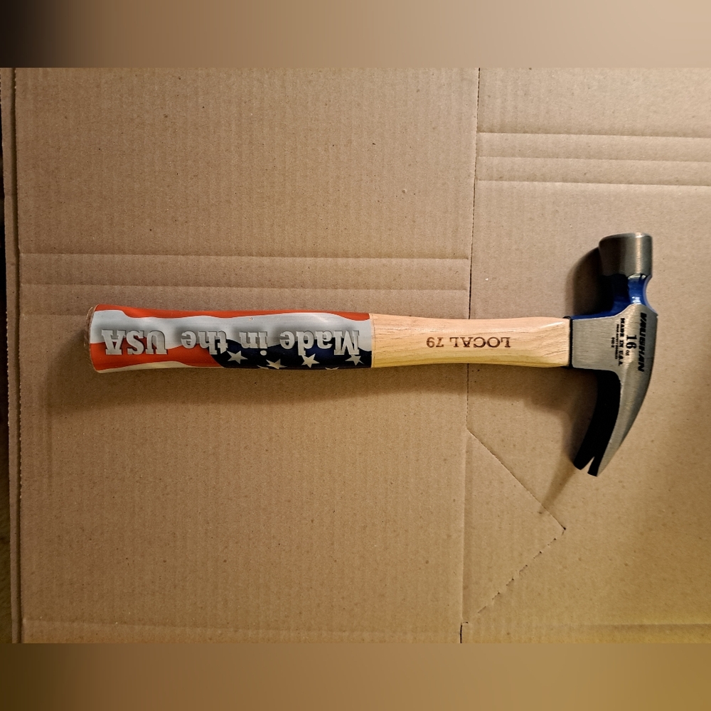 Vaughan Framing Rip Hammer 13 Inch Handle 16 Oz Milled Face Made in USA NEW
